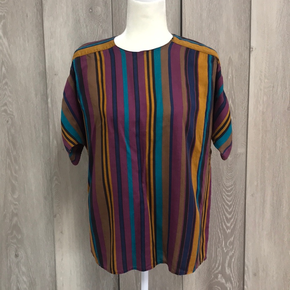 Vintage Anne Klein 90’s Cotton Blouse!